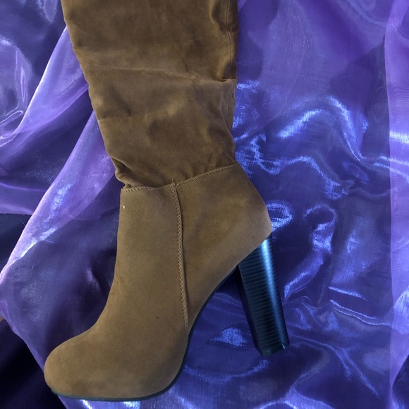 Thick Heeled Boots - Picture 1 of 2
